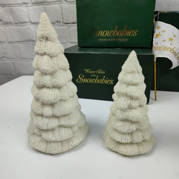 Snowbabies Its a Grand Old Flag Show your Stripes Frosty Forest Lot Dept 56 Lot - Picture 8 of 16